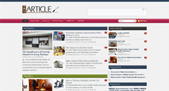 Desktop Screenshot of joinarticle.com